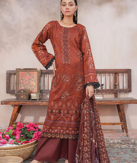 Shaista Amber Emb Lawn'26 D#24