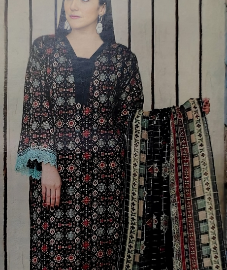 Shaista Digital Print Lawn'24 D#04