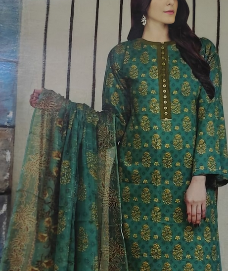 Shaista Digital Print Lawn'24 D#05