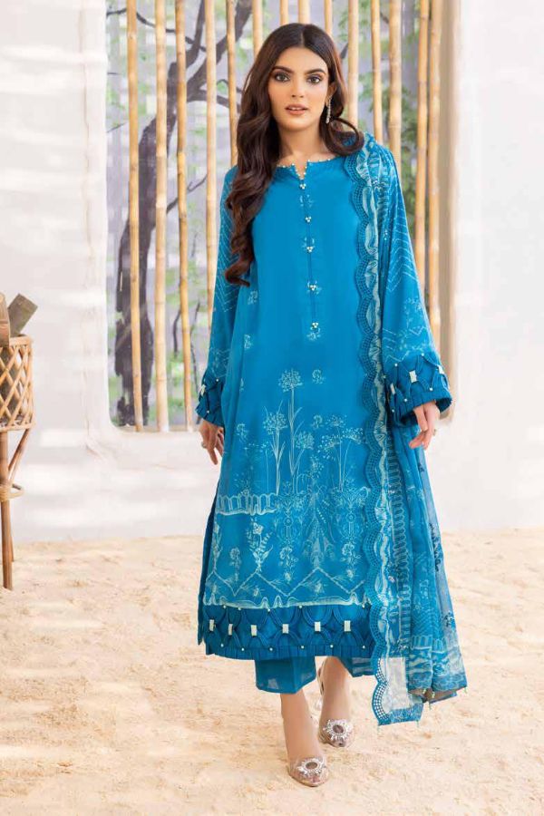 Shaista Embroidered Lawn Collection`23 SED#301