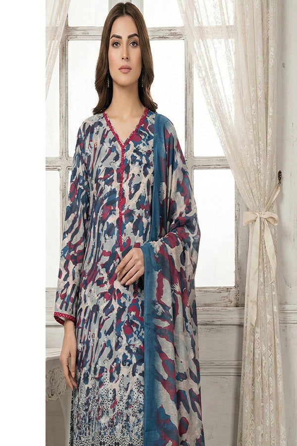 Shaista Emb Print Lawn '26 D# 505