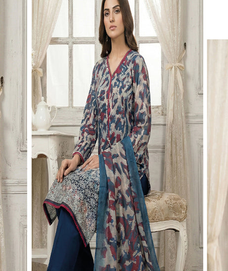 Shaista Emb Print Lawn '26 D# 505