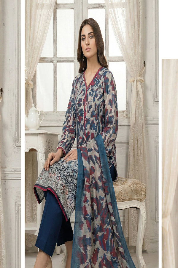 Shaista Emb Print Lawn '26 D# 505