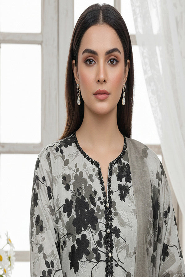 Shaista Emb Print Lawn '26 D# 507