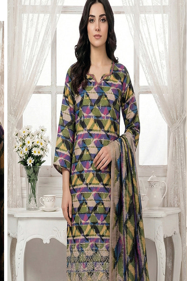 Shaista Emb Print Lawn '26 D# 508