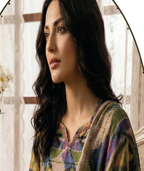 Shaista Emb Print Lawn '26 D# 508