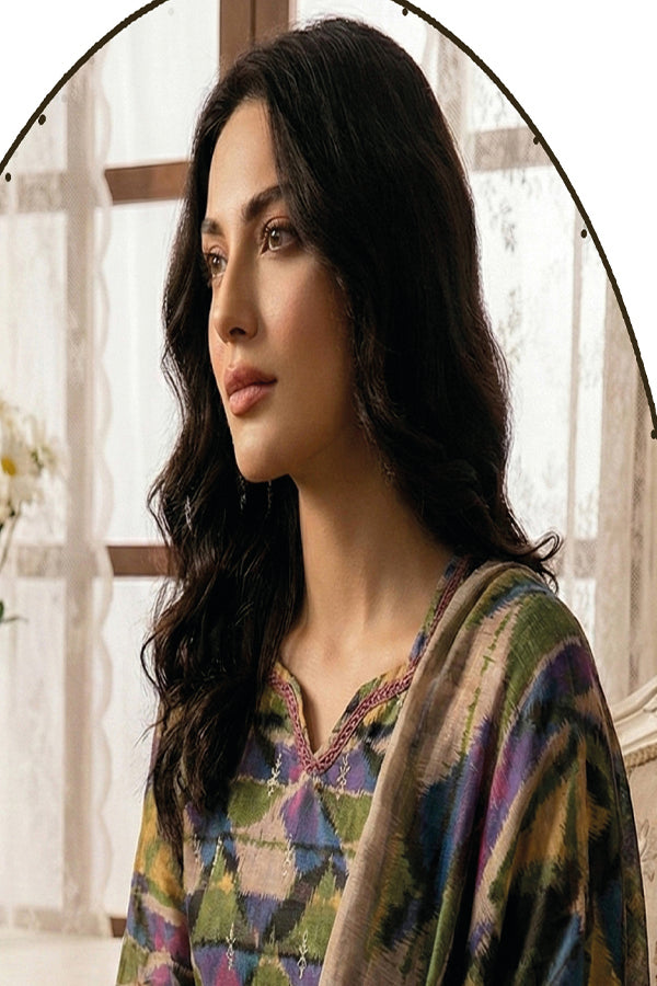 Shaista Emb Print Lawn '26 D# 508