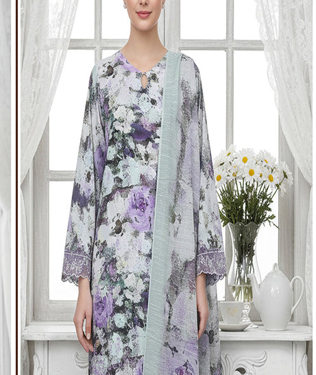 Shaista Emb Print Lawn '26 D# 510