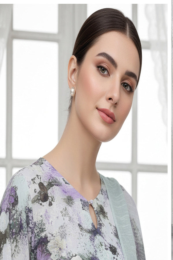 Shaista Emb Print Lawn '26 D# 510