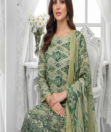 Shaista Emb Print Lawn '26 D# 511