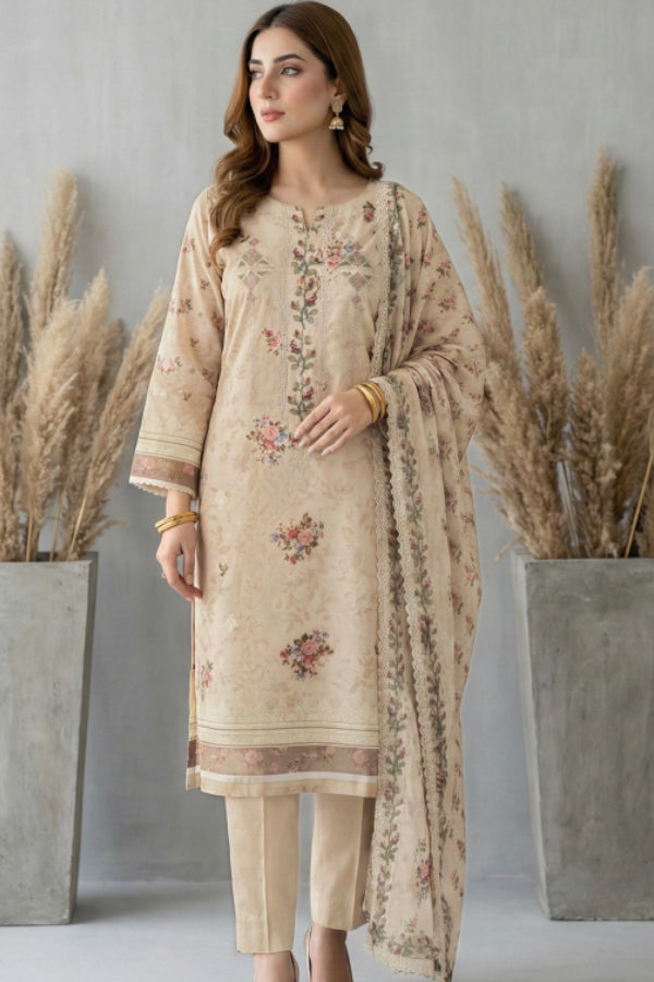 Shaista Feroziya Lawn'26 D#514