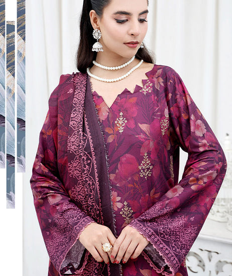 Shaista Mehwish Emb Staple`25 D#342