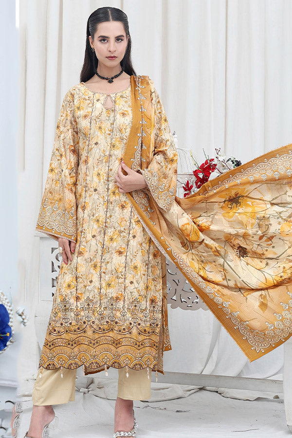 Shaista Mehwish Emb Staple`25 D#343