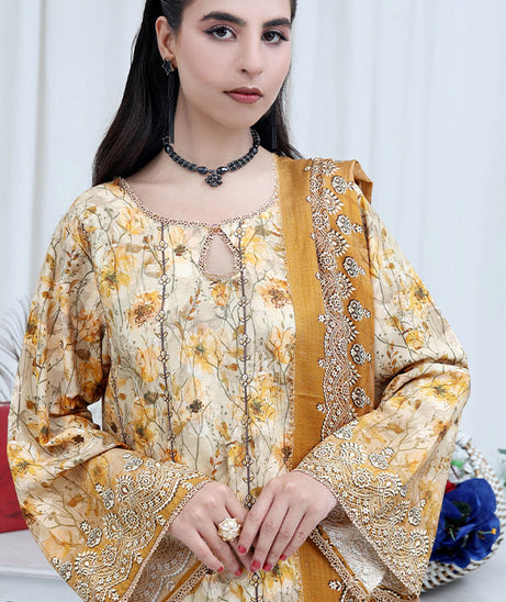 Shaista Mehwish Emb Staple`25 D#343