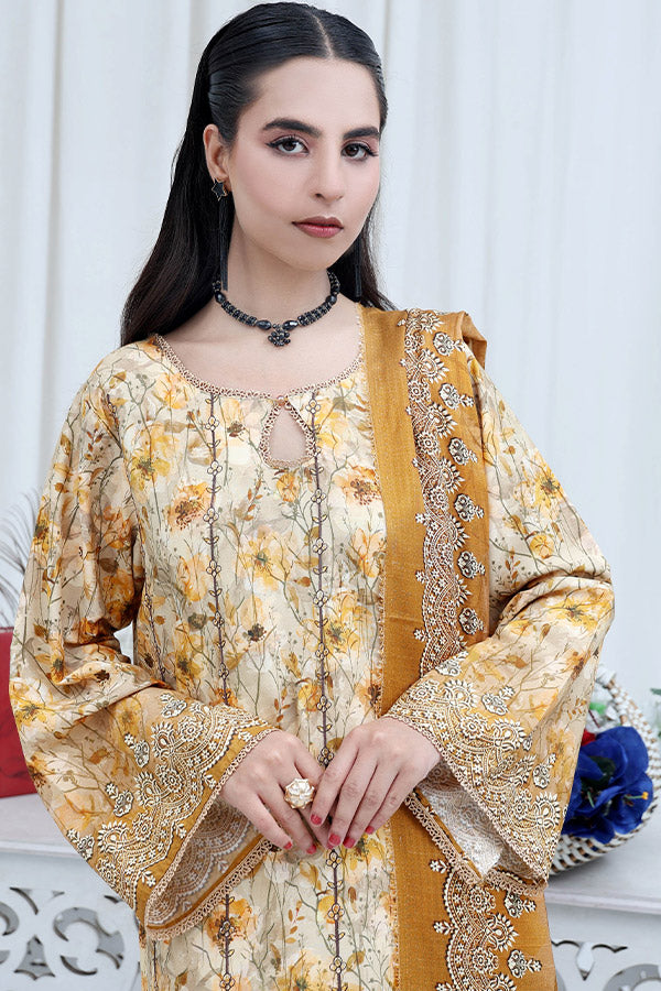 Shaista Mehwish Emb Staple`25 D#343