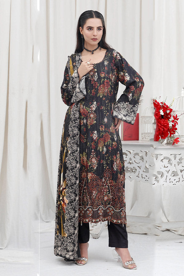 Shaista Mehwish Emb Staple`25 D#344