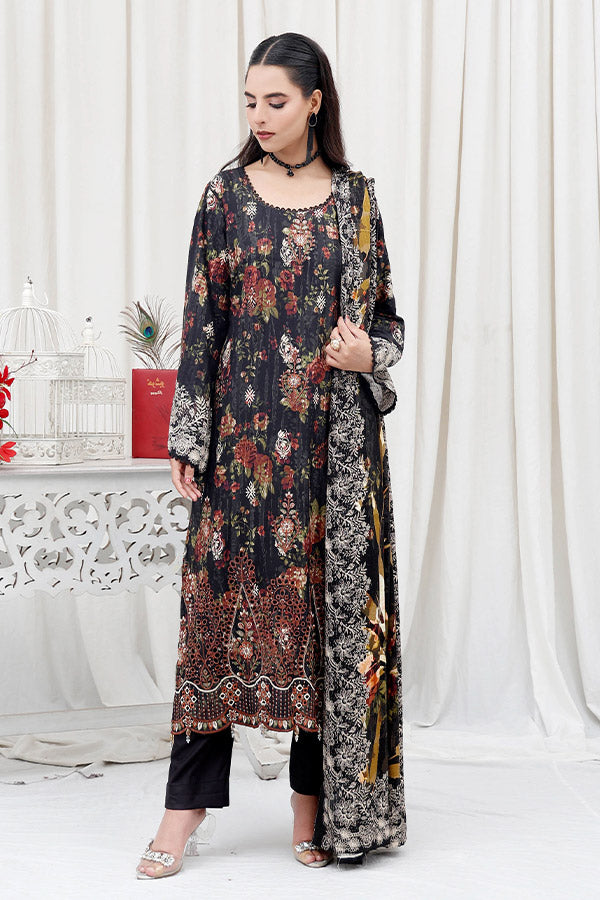 Shaista Mehwish Emb Staple`25 D#344