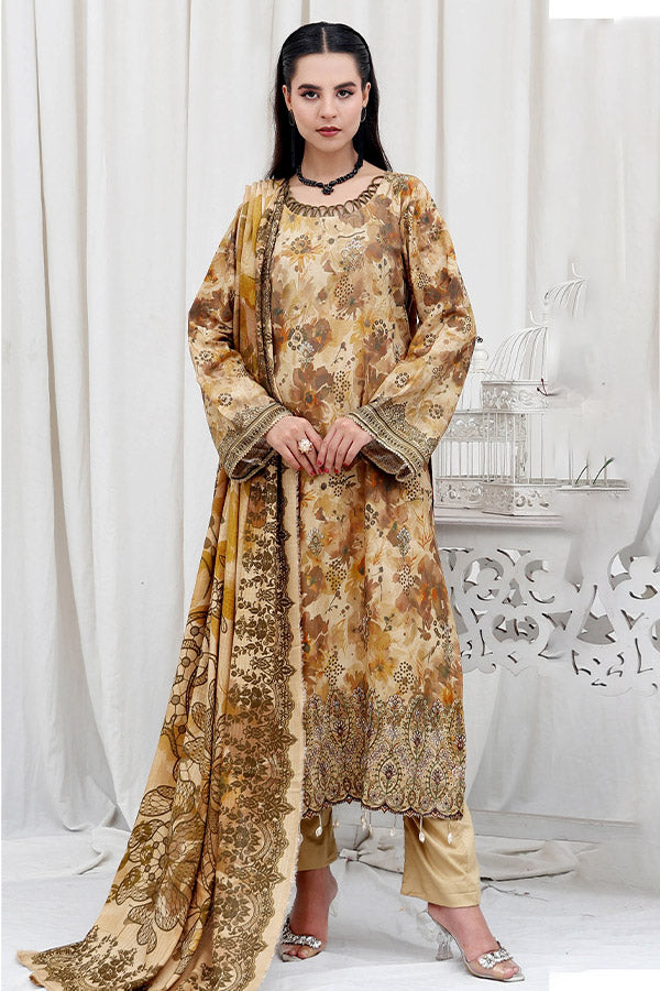 Shaista Mehwish Emb Staple`25 D#345