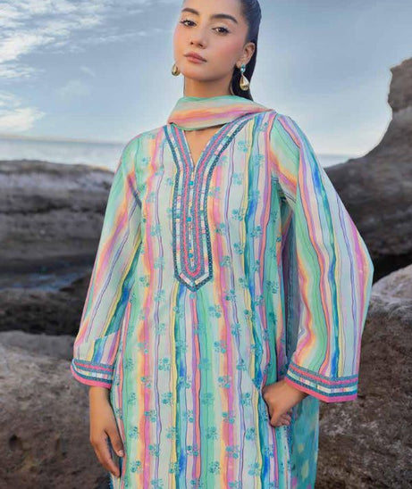 Shaista Muscari L/Emb Lawn`25 D#01