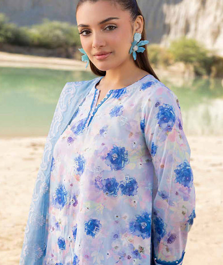 Shaista Muscari Luxury Lawn`25 D # 31