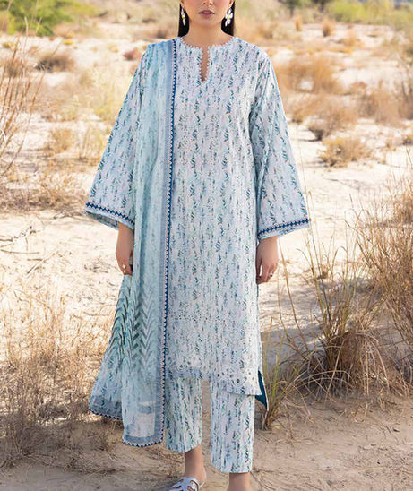 Shaista Muscari Luxury Lawn`25 D # 33