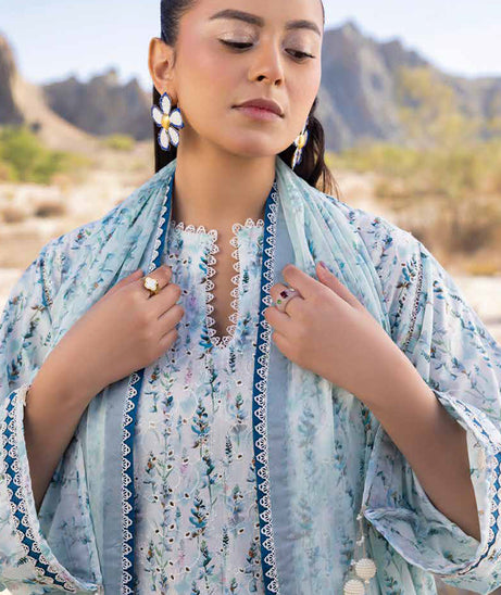 Shaista Muscari Luxury Lawn`25 D # 33