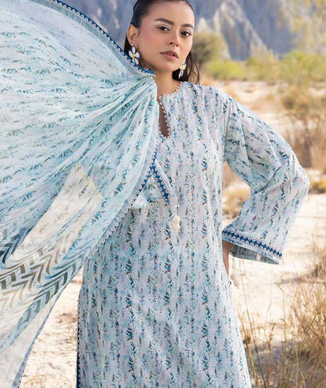 Shaista Muscari Luxury Lawn`25 D # 33