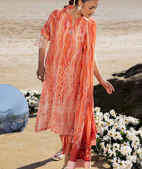 Shaista Muscari Luxury Lawn`25 D # 34