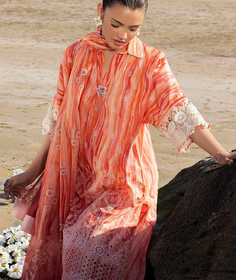 Shaista Muscari Luxury Lawn`25 D # 34