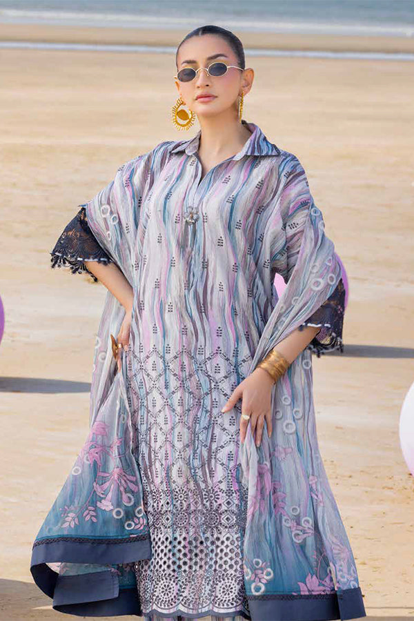 Shaista Muscari Luxury Lawn`25 D # 35