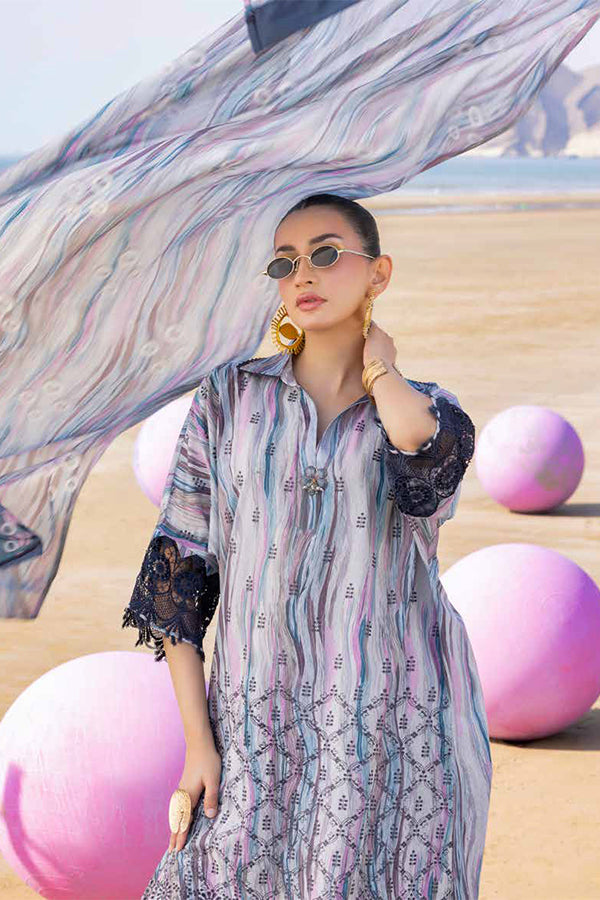 Shaista Muscari Luxury Lawn`25 D # 35