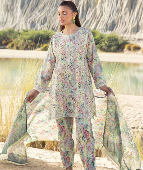Shaista Muscari Luxury Lawn`25 D # 36