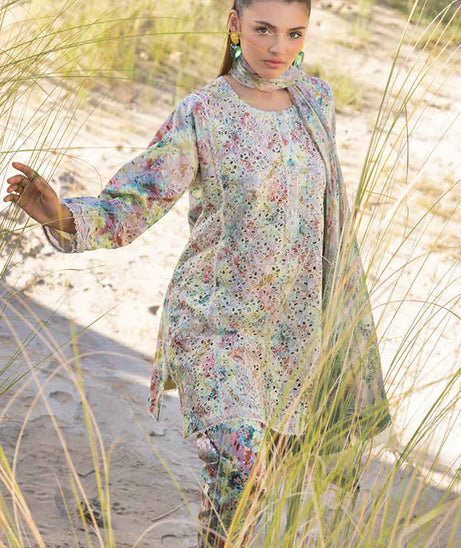 Shaista Muscari Luxury Lawn`25 D # 36