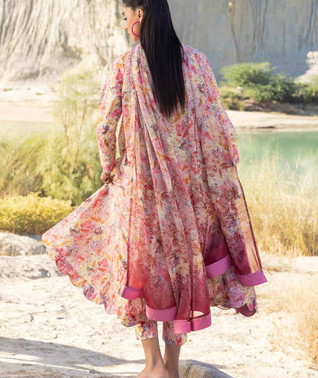 Shaista Muscari Luxury Lawn`25 D # 37