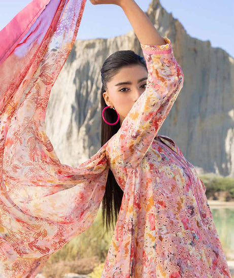 Shaista Muscari Luxury Lawn`25 D # 37