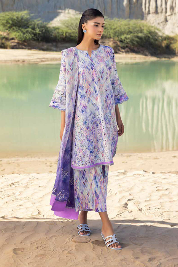 Shaista Muscari Luxury Lawn`25 D # 38