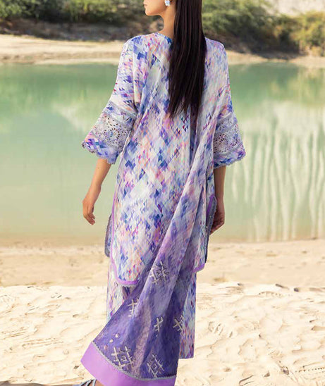 Shaista Muscari Luxury Lawn`25 D # 38