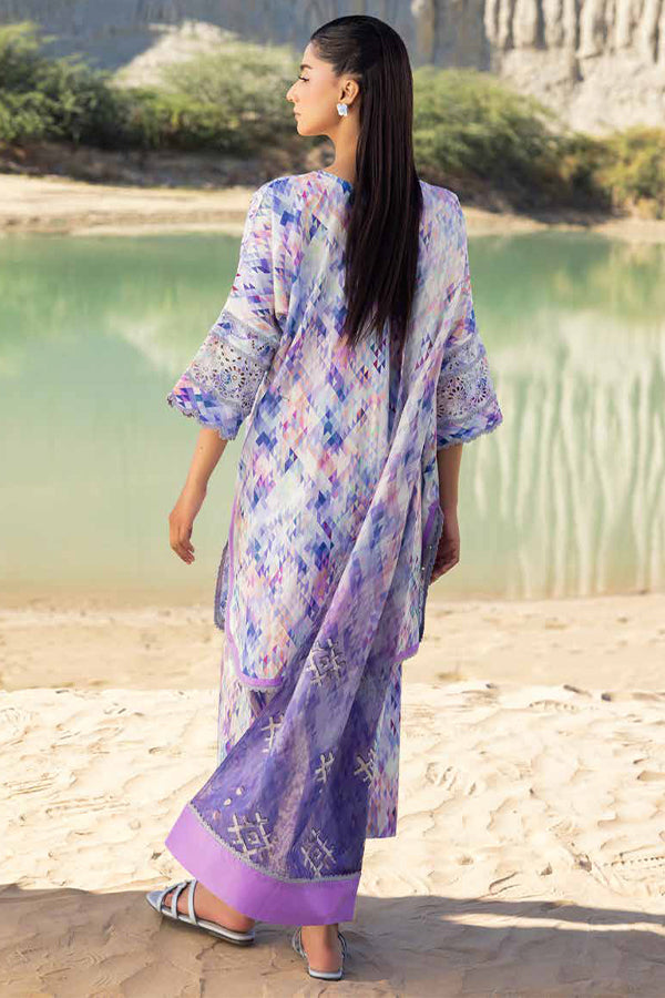 Shaista Muscari Luxury Lawn`25 D # 38