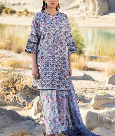 Shaista Muscari Luxury Lawn`25 D # 39
