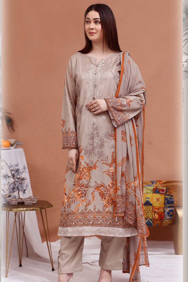 Shaista Noor-E-Libas Lawn`25 D#10