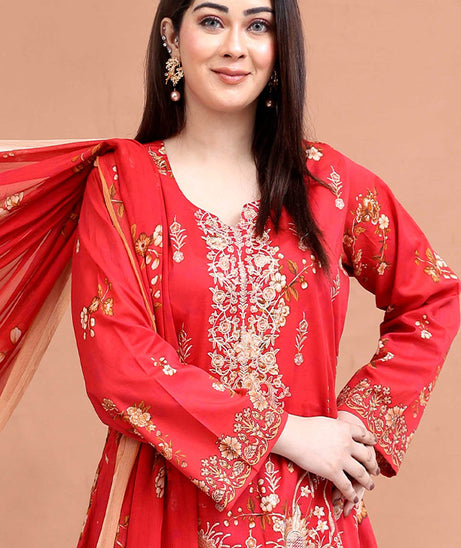 Shaista Noor-E-Libas Lawn`25 D#12