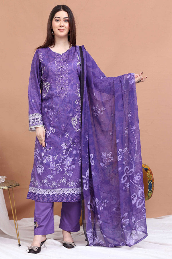 Shaista Noor-E-Libas Lawn`25 D#04