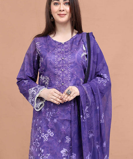 Shaista Noor-E-Libas Lawn`25 D#04