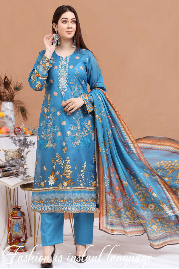 Shaista Noor-E-Libas Lawn`25 D#05