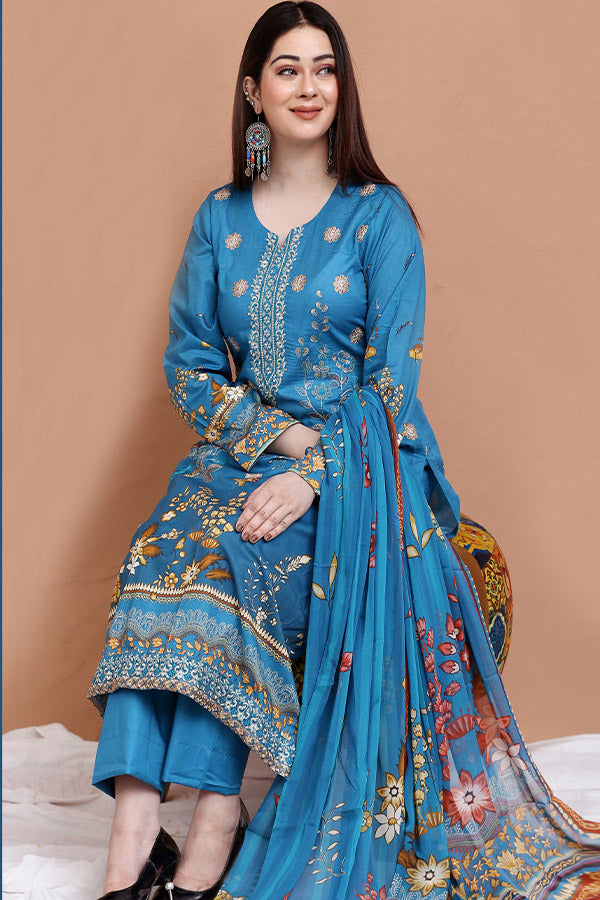 Shaista Noor-E-Libas Lawn`25 D#05
