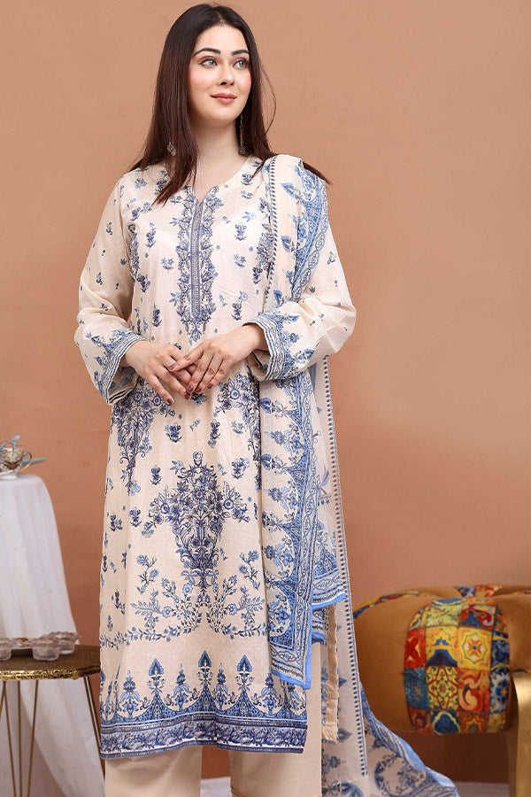 Shaista Noor-E-Libas Lawn`25 D#06