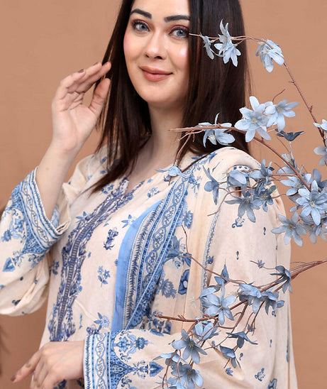 Shaista Noor-E-Libas Lawn`25 D#06