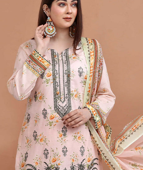 Shaista Noor-E-Libas Lawn`25 D#07