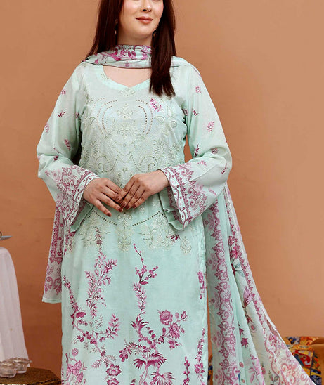 Shaista Noor-E-Libas Lawn`25 D#09