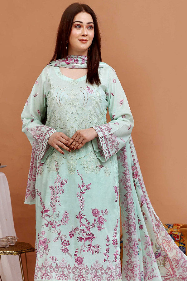 Shaista Noor-E-Libas Lawn`25 D#09